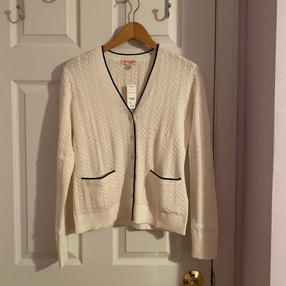 Brooks Brother Lace Cardigan Top